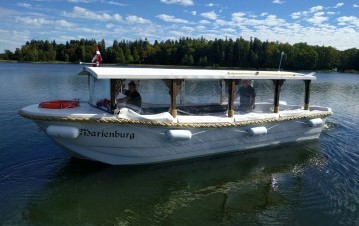 Izbrauciens ar kuģīti <i>Marienburg</i> pa Alūksnes ezeru, Vidzemes Tūrisma asociācija